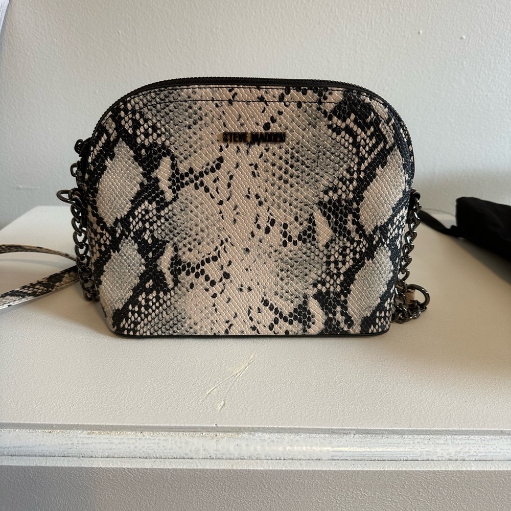 Steve Madden snake skin crossbody